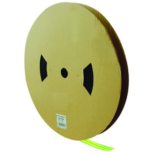 Haspel Krimpkous Polyolefin Geel / Groen krimpt 1:2 D=1.2mm