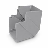 Canalit buitenhoek voor M5 kabelkanaal 130x60mm grijs
