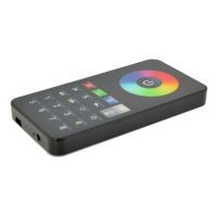 Wifi-RF RGBW afstands bediening. Kan 8 zones besturen.