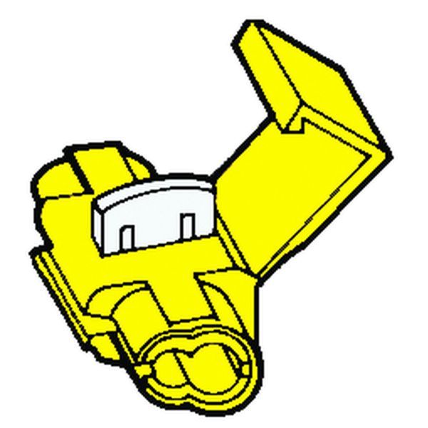 Geïsoleerde Aftakklem 4-6 mm² type drieweg