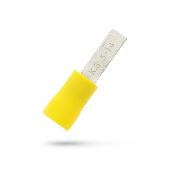 Geïsoleerde platte Pensteker P14mm voor 4,0-6,0 mm²