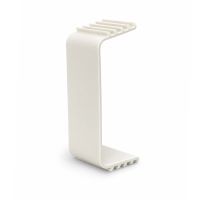 Canalit klikbeugel voor bevestigen en koppelen van leidingkanaal airco 140x90mm wit | 941180