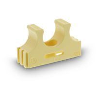 Mepac klembeugel KB2 crème 19mm 100 stuks | 413526