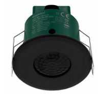 Lumiko aanwezigheidsmelder eco plafond PIR 230V, 2000W, 7M, 40m² zwart | 870472