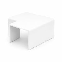 Canalit vlakhaakstuk voor zelfklevende leidingkoker 15x10 wit 2 stuks | 915936