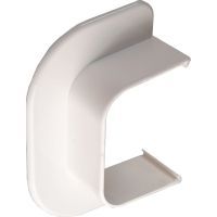 Plafond/wand eindstuk 80x60mm, wit