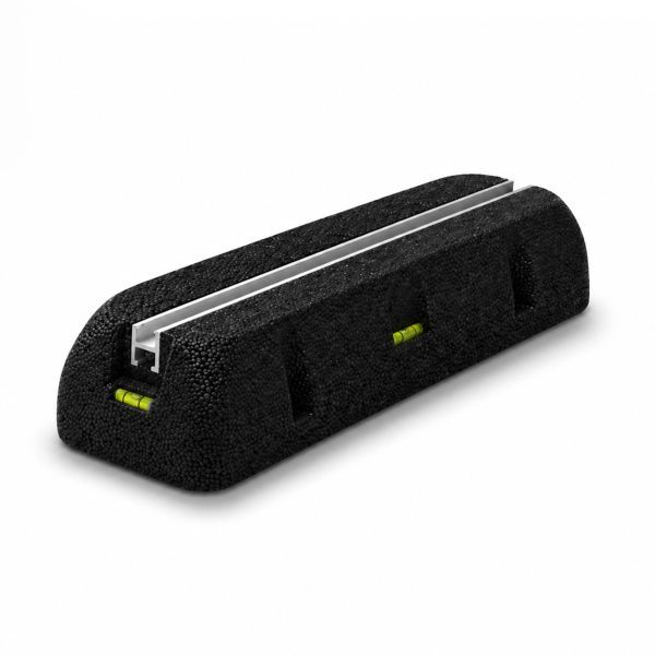 Canalit rubberen opstelbalken 450mm 260kg - 2 stuks | 943236