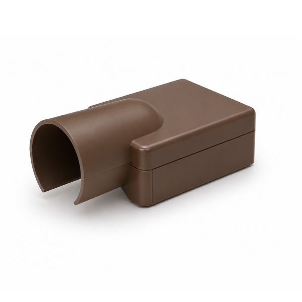 Canalit verloopmof 19mm voor Systeem25 leidingkoker 25x13mm bruin RAL8028 - 2 stuks | 933071