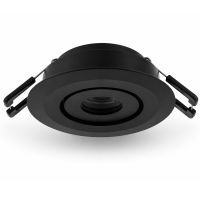 Lumiko Siena XPG richtbare ledspot, 2.1W, 700mA, 3000K, zwart