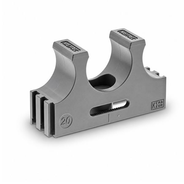 Mepac klembeugel KB2 grijs 20mm 100 stuks | 413217