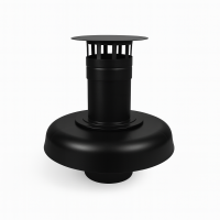 Grespotkap IJspegelvrij kunststof zwart D50mm