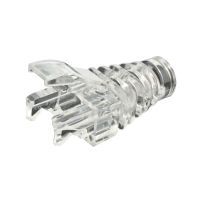 Klemko RJ45 tule 6.5mm, transparant, compacte uitvoering - schuift in connector | 183443