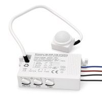 Lumiko bewegingsmelder inbouw IP55 PIR 1000W 360° ø6M | 870500