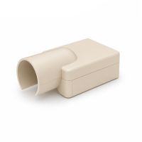 Canalit verloopmof 16mm voor Systeem25 leidingkoker 25x13mm crème RAL1013 - 2 stuks | 931061