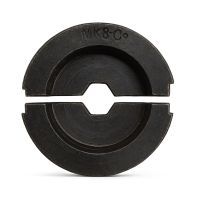 Inzetmatrijs kabelschoenen 130 kN rond, 16 mm² - DIN K8 hexagonaal