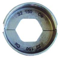 Matrijsset MS22, zeskantpersing, kabelschoen,doorsnede:150mm²,DIN46235