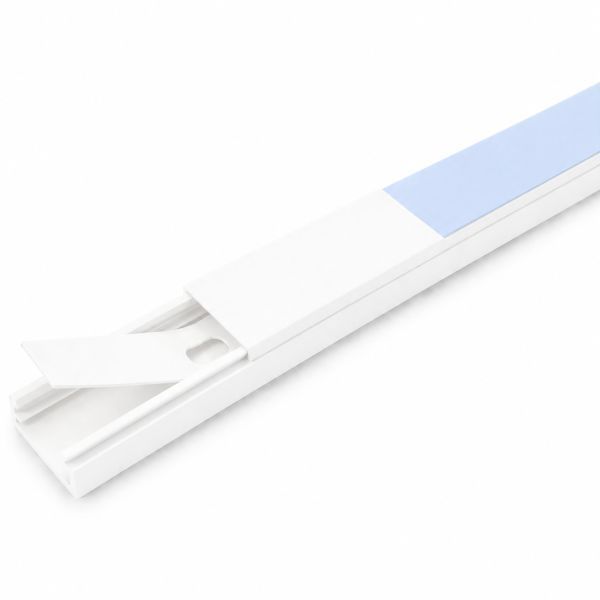 Canalit Systeem25 leidingkoker met uitscheurbare bodem 25x13mm wit RAL9010  van 3 meter - 5 stuks | 930122