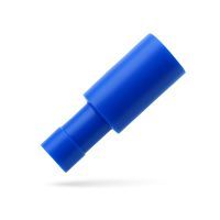 Klemko rondsteker volledig geïsoleerd 4mm voor draad 1,5-2,5 mm² | 156250