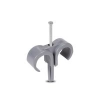 Mepac plugclip nagel duo grijs 16-19mm 100 stuks | 421715