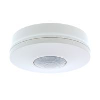 Aanwezigheidsmelder ECO opbouw PIR, 230V, 2300W, HVAC, Ø10m, 80m², Wit