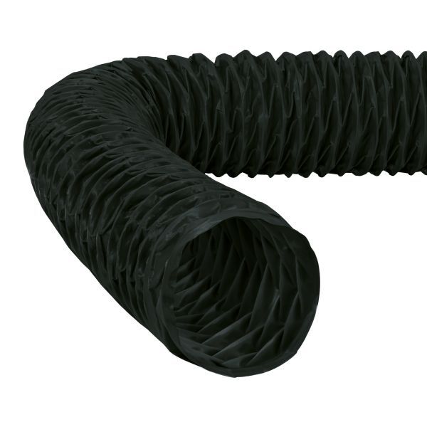 Panflex VP Super Vinyl doekslang zwart kortespoed D90mm L10 meter