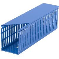 Veiligheidskoker 80x60mm blauw, 1x2meter