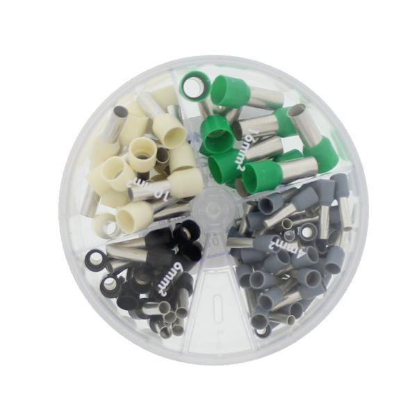 Klemko carrousel geïsoleerde adereindhulzen 4–16 mm² afwijkend kleur | 910204