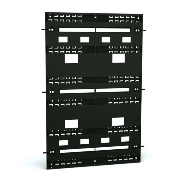 Mepac universele montageplaat met bijbehorende koppelstukken