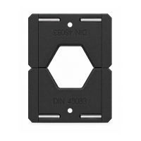 Matrijsset ongeïsol. buiskabelsch. 150mm², zeskant, 7mm, DIN46235