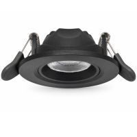 Lumiko Mira LED Inbouwspot CCT 6W  inclusief dimbare driver zwart | 863303