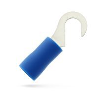 Klemko haakkabelschoen geïsoleerd M4 voor draad 1,5-2,5 mm² PVC | 100670