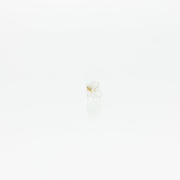 Klemko RJ12 connector 6p6c plat soepele kabel | 183256