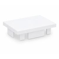 Canalit eindstuk voor M5 kabelkanaal 60x60mm wit