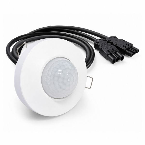 Lumiko aanwezigheidsmelder plafond inbouw, 24m - stekerbaar Wieland