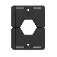 Matrijsset ongeïsol. buiskabelsch. 50mm², zeskant, 14mm, DIN46235