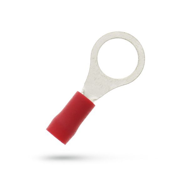 Geïsoleerde Ringkabelschoen M8 voor 0,5-1,5 mm², PVC, SuperPidg