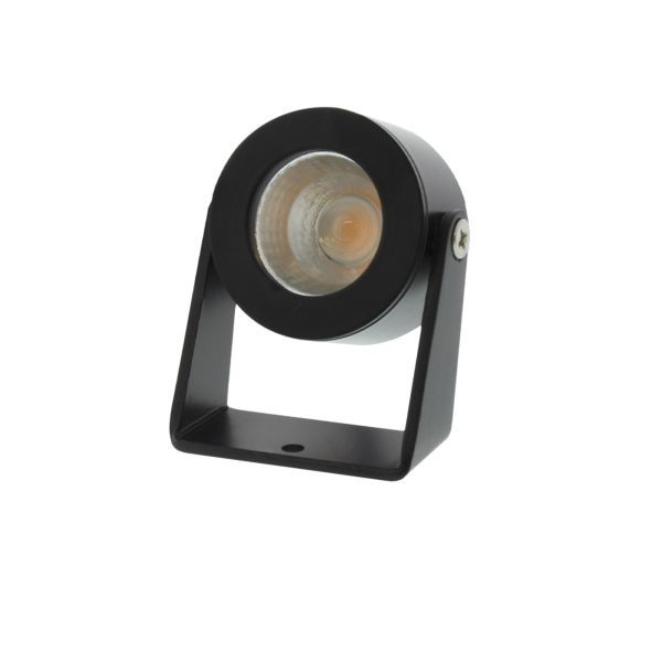 Faro COB LED opbouw armatuur zwart 3,1W, 350mA, 2700K IP44