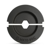 Inzetmatrijs kabelschoenen 60 kN rond, 25 mm² - DIN K10 hexagonaal