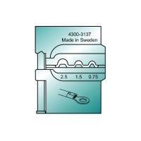 Klemko inzetmatrijs MTF ongeïsoleerde buiskabelschoenen 0,75 - 2,50 mm² | 930618