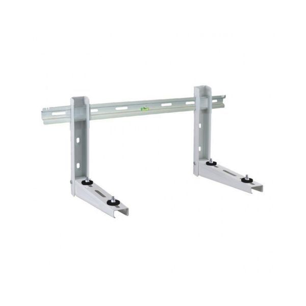 Wandbeugel met schuifrail 800 x 420mm, wit