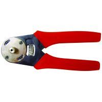 Bluegrip sperkrimptang voor kabelschoenen en verbinders 0,2 t/m 0,8 mm²