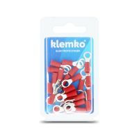 Klemko blister geïsoleerde ringkabelschoen M6 0,5-1,5mm² PVC | 170350