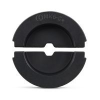 Inzetmatrijs kabelschoenen 130 kN rond, 10 mm² - DIN K6 hexagonaal