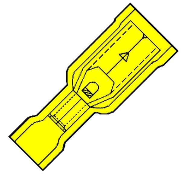 Geïsoleerde Rondstekerhuls M5 voor 4,0-6,0 mm²