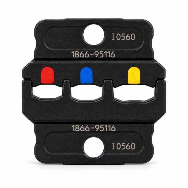 Wezag inzetmatrijs voor geïsoleerde kabelschoenen, 0,5 - 6,0mm²