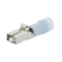 vlakstekerhuls 1,0-2,6mm² -6,3 x0,8mm, met positive lock voor het eenvoudig bevestigen en lossen van vlakstekers.