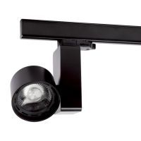 B-Railspot zwart, 17W, 1600 lumen, dim to warm, 30°, dimbaar