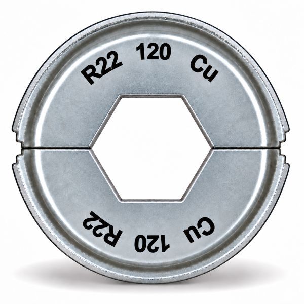 Klemko inzetmatrijs MS22 kabelschoen DIN40500 doorsnede 120mm² zeskantpersing