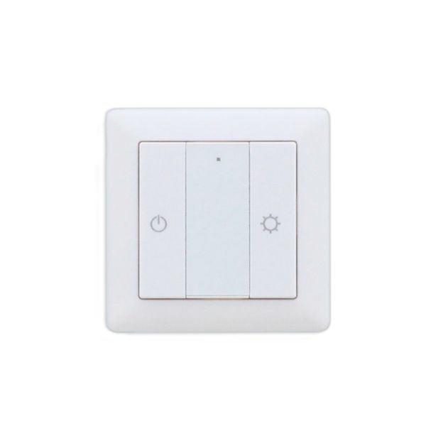 Lumiko Zigbee schakelaar en dimmer, 3VDC, 1 zone voor mono kleuren | 890109