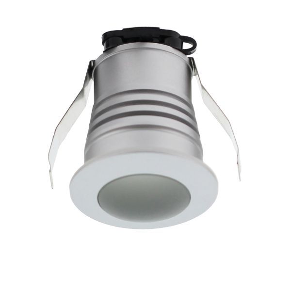 Minos inbouwspot RVS 700mA 3000K, IP44 diffuse lens